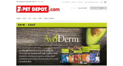 Desktop Screenshot of petdepot.com